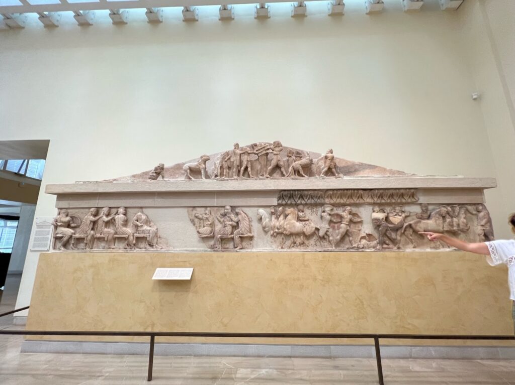 Delphi Archaeological Museum: Frieze of the Shipnian Treasury